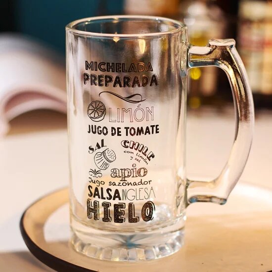 Personalized beer mug