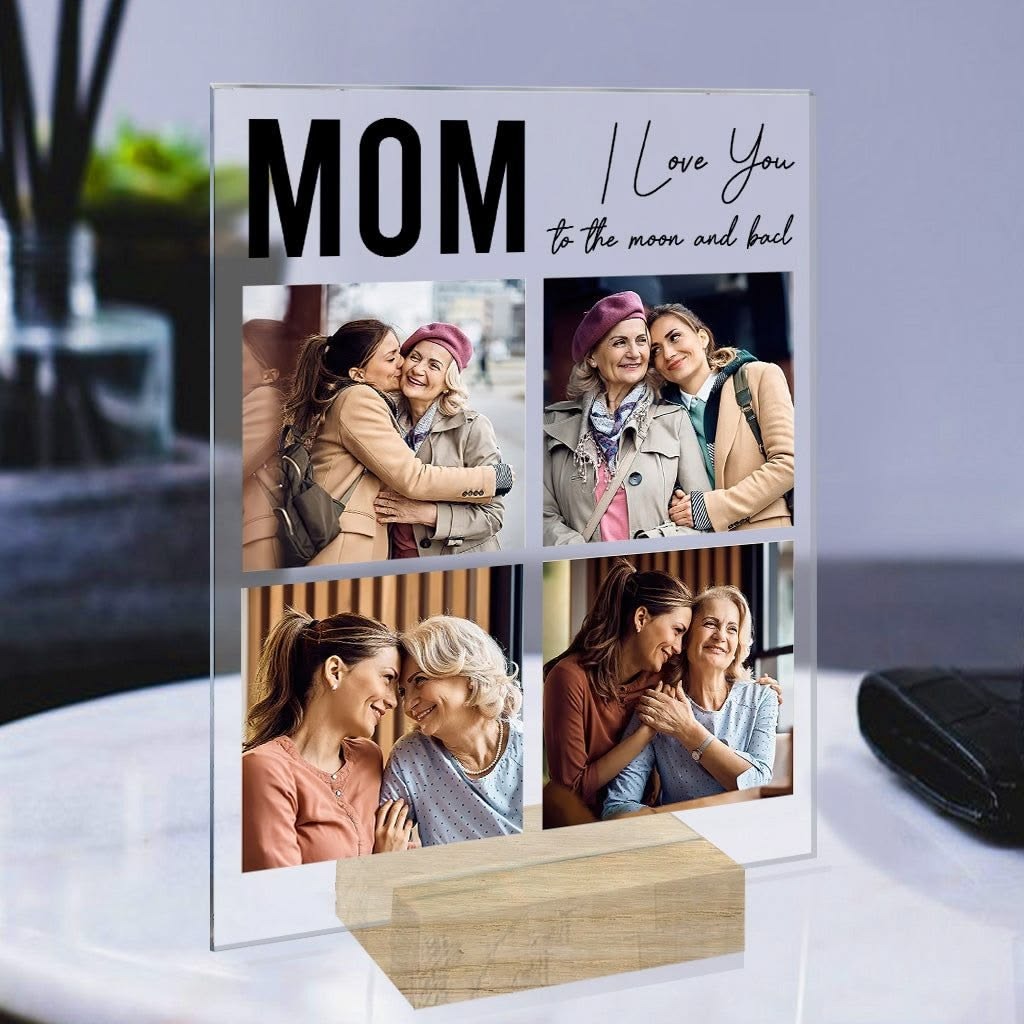 Personalized mother and daughter photo frame